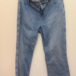 Aerie Light Blue Women's Straight Leg Jeans